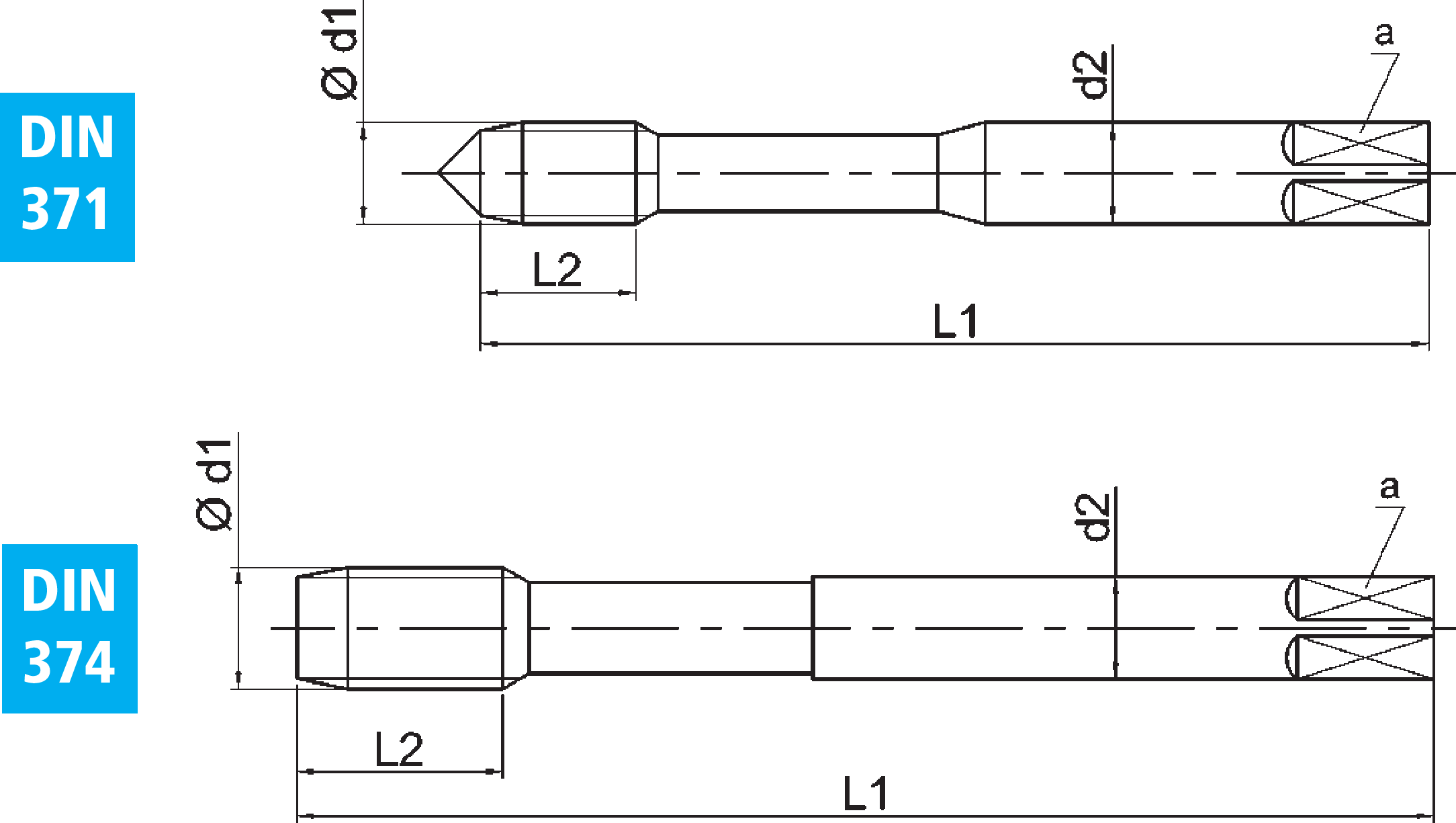 Метчик чертеж м10